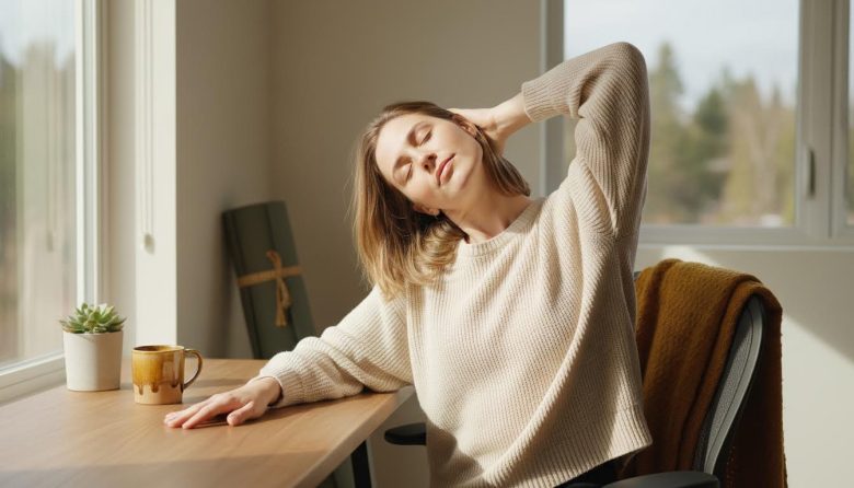 How to Do Gentle Neck Stretches at Your Desk