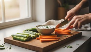 How to Prepare Light Veggie Snacks in Under 10 Minutes